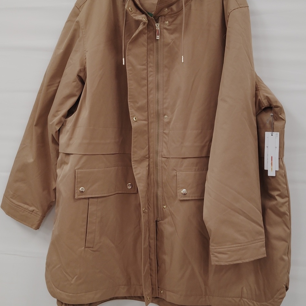 Liz Claiborne Plus Midweight Anorak - Picture 8 of 13